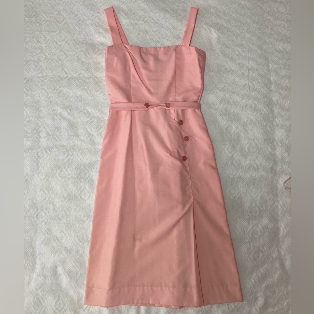 VINTAGE PINK DRESS - Size Small